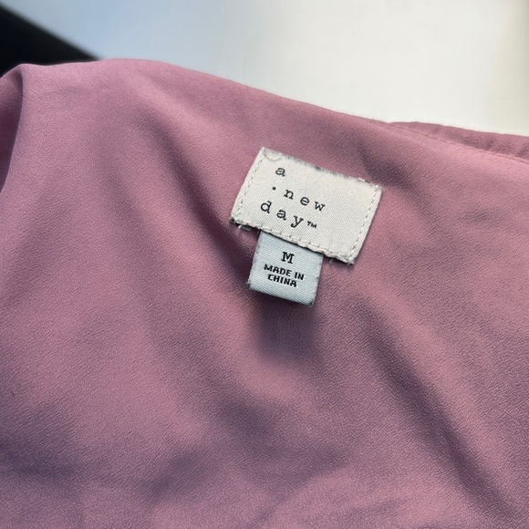 Flowy Pink Pleated Spaghetti Strap Top - Picture 6 of 6